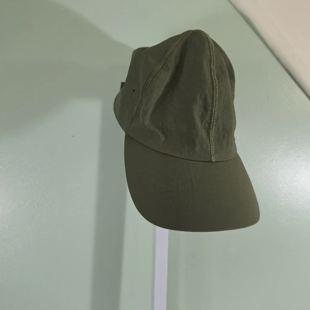 Lululemon Baller Hat II Soft Medium Olive Green Womens Adjustable Strap One Size